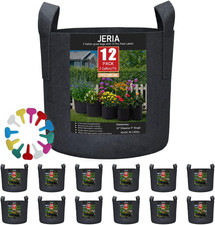 JERIA 12-Pack 3 Gallon Grow