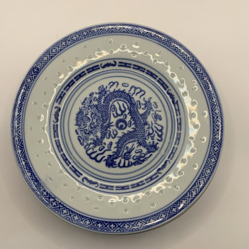 Vintage blue white chinese - white,