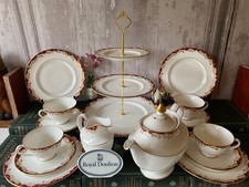 Vintage Royal Doulton Winthrop H4969 Afternoon Tea Set for Four inc Teapot