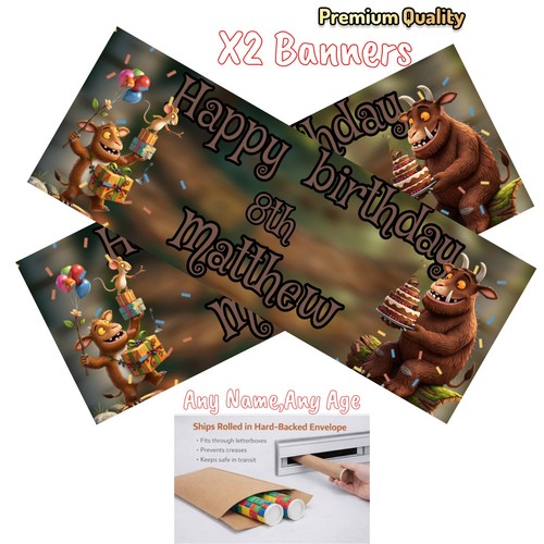 Personalised gruffallo and - x2,