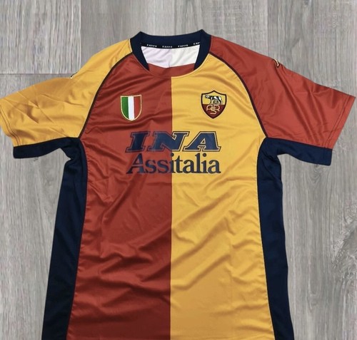 2001 2002 roma home retro - roma,