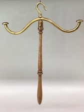 Antique/vintage Judges Barristers Wig & Gown Stands Hangers Golden Oak