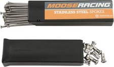 Moose Stainless Steel Spoke Set For Honda CR125 1989-2007 Rear