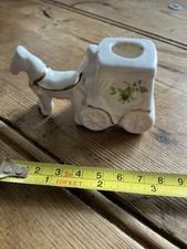 Vintage white gold horse