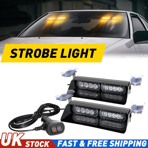 Amber car strobe light - amber, led