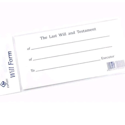 Last will and - will,
