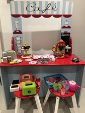 Great Little Trading Company GLTC Children’s Kids Cafe Kitchen Pretend Play Wood
