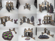 Grimdark Wargaming Alien Bug Ruin Terrain