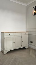 Vintage Ducal Pine sideboard painted in Farrow and Ball FREE DELIVERY