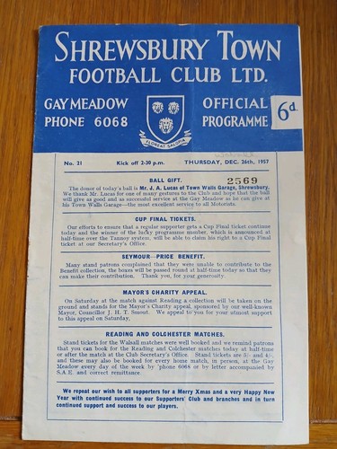 Shrewsbury town walsall - town, v