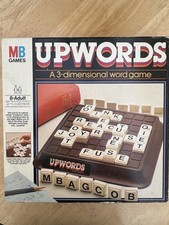 Upwords 3D Stacking Word Game by Parker 1996 Edition Complete