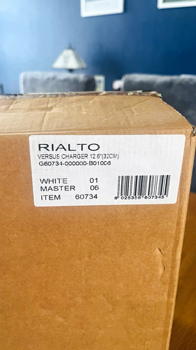 Rialto versus charger plates - charger,