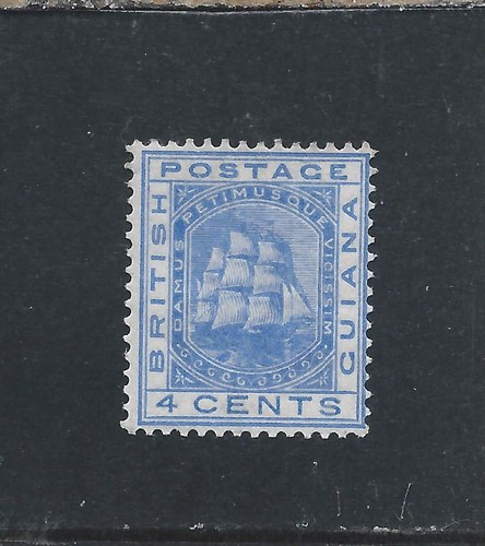 British guiana 1876 - 1876-79, blue
