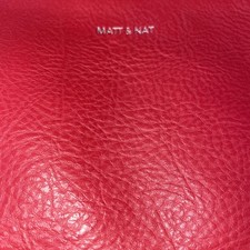 Matt And Nat Muti-compartment Cross Body Bag In Poppy Red