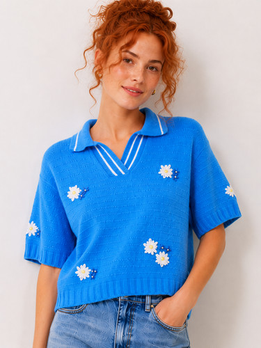 Oliver bonas blue floral - oliver,