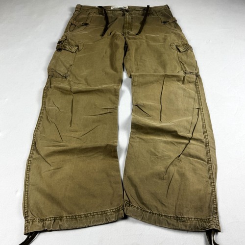 Mens vintage khaki cargo pants - vintage,