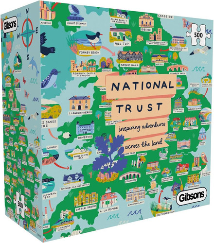 National trust across the land - the,