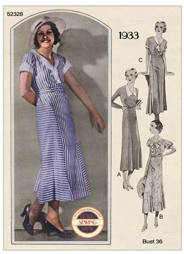 1930 everyday tea dress - 1930's,