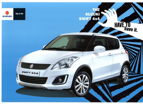Suzuki swift 4x4 2013 2014 - swift,