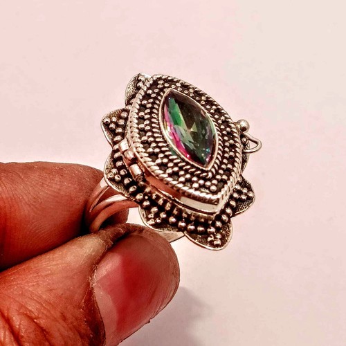Mystic topaz poison ring - poison, |