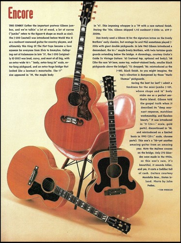 Gibson postwar jumbo 200 - jumbo, j-200