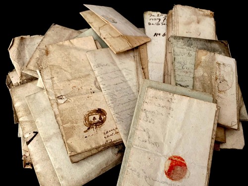 Antique letter 1700s - letter,