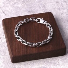 Solid 925 Sterling Silver Mens