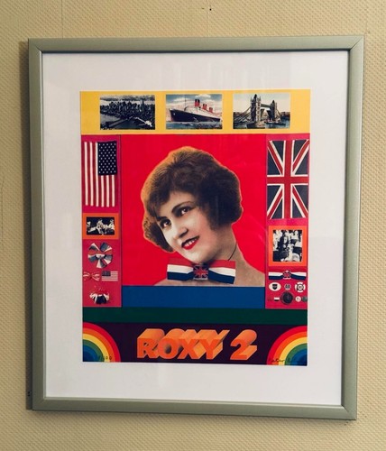 Peter blake roxy - 2, framed
