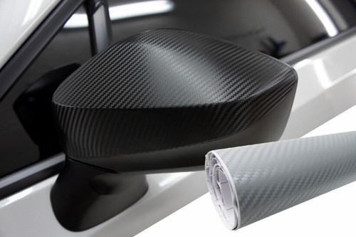 Design foil carbon silver - silver, many