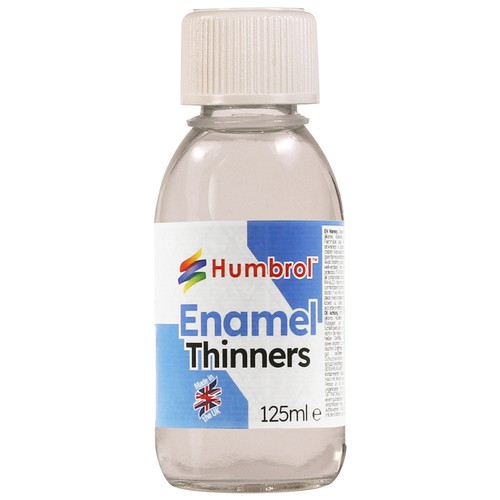 Humbrol enamel thinners 125ml - enamel,