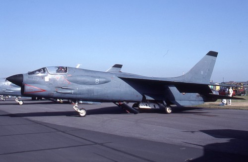 Kodachrome slide vought 8e - 8, f-8e