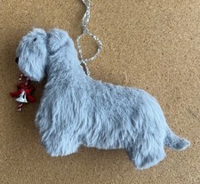 CESKY TERRIER with CHRISTMAS