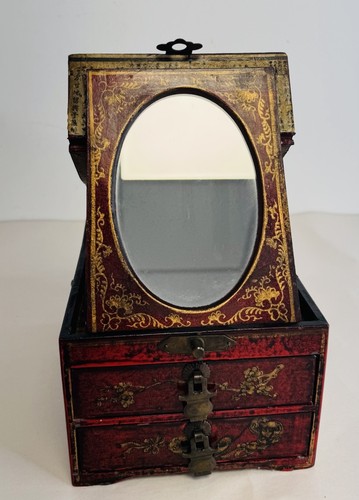 Vintage chinese red lacquer - chinese,
