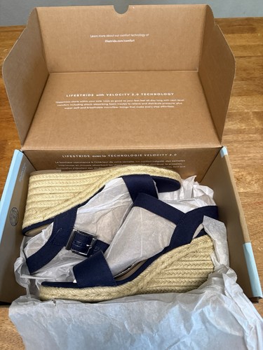 Women navy ankle strap - navy,