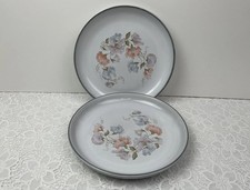 Denby Encore / Sweetpea 2 x Side Plates Superb Condition 17cm