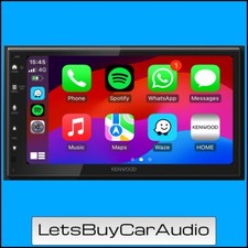 Kenwood DMX6523DABS 6.8” Screen, Wireless CarPlay Android Auto, Bluetooth, WIFI