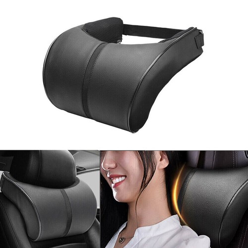 Black leather car seat - pu,