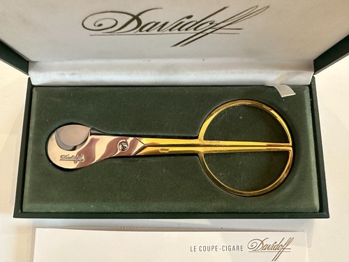Davidoff gold plated cigar - davidoff, gold-plated