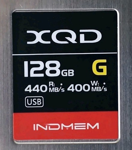 Indmem 128gb xqd - indmem, camera