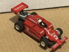 Tyco Indy F1 Racing Car Budweiser Plastic Rubber Tyres Untested