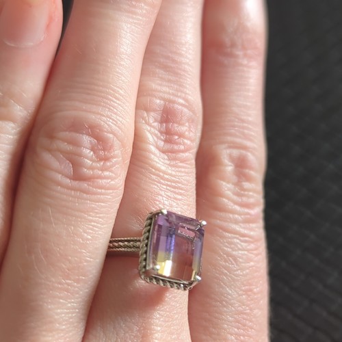 Bicolour ametrine - bicolour,