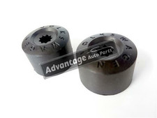 Genuine VW Wheel Nut Bolt Plastic Cover Caps 2 x Normal Golf Passat Scirocco etc