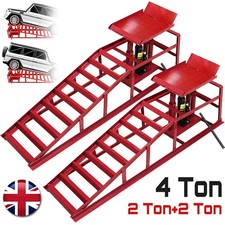 Ton hydraulic car ramps - 2,