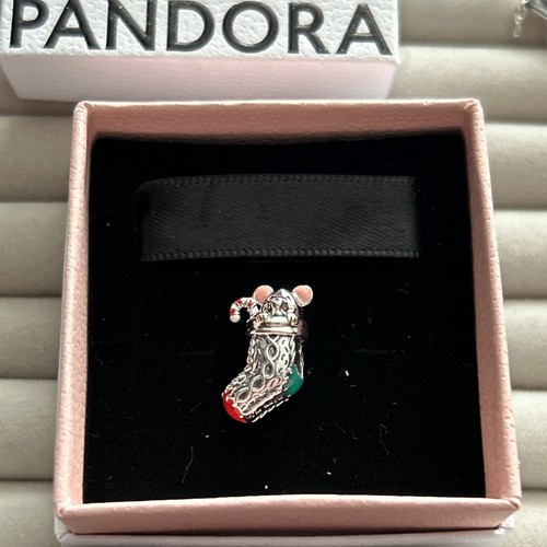 Pandora festive mouse stocking - mouse,