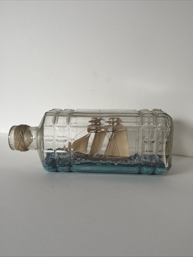 Vintage ship bottle - ship, a
