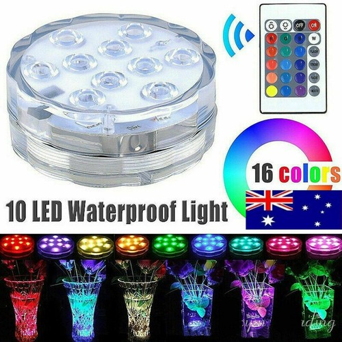 4pcs led rgb - rgb, submersible