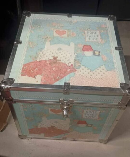 Toy box vintage storage chest - vintage,