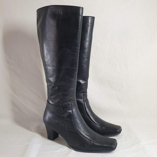 Clarks boots black - clarks, leather