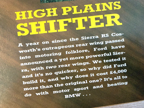 Rs500 ford sierra cosworth - rs500,