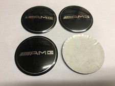 4x AMG Wheel Centre Cap